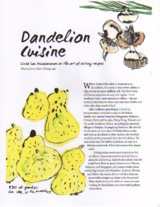 dandelion cuisine