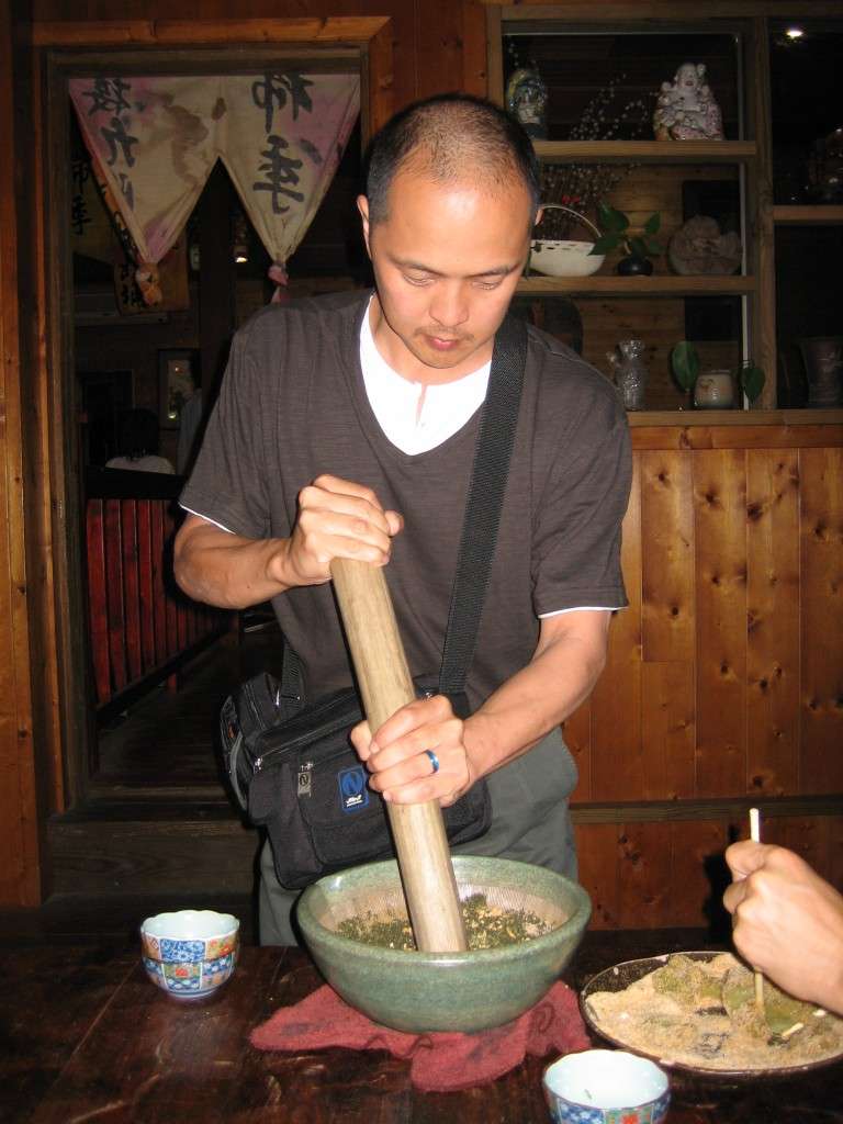 A sweet version of lei cha in Taiwan