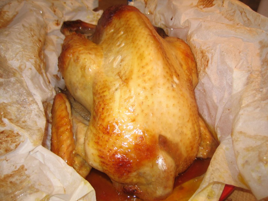 Hakka salt-baked chicken