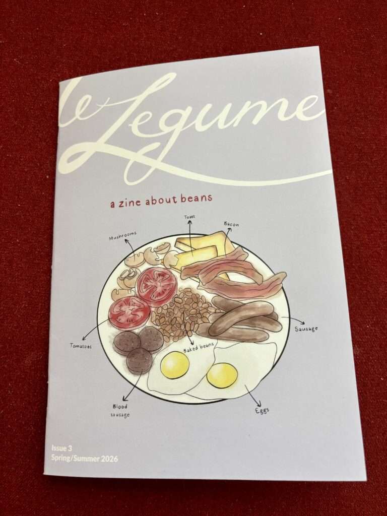 Le Legume, a zine about beans